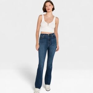 UNPUBLISHED Chloe High Rise Slim Boot Cut Bootcut Denim Jeans In Ojai Wash 29